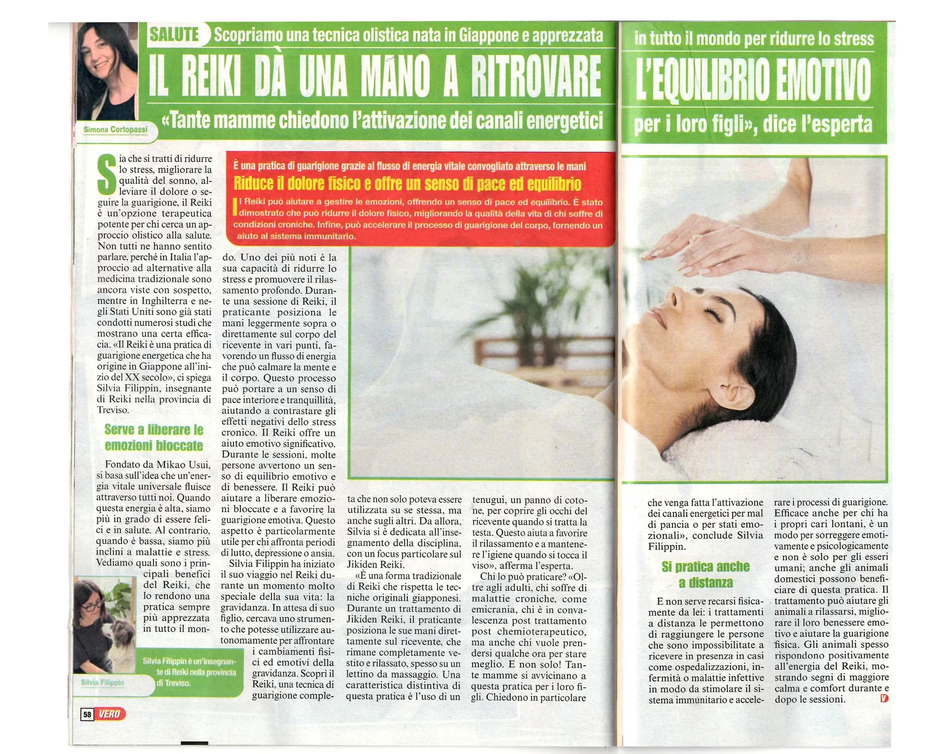 My interview in Vero magazine, September 2024